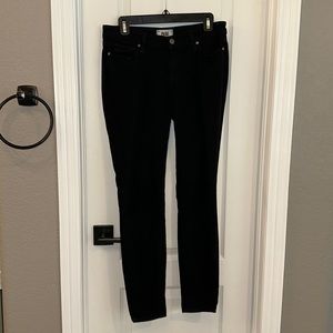 Paige verdugo ultra skinny black jeans ripped